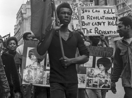 Black Power demo in London.